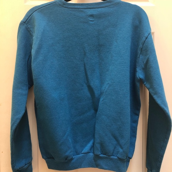Blue basic Hanes sweatshirt - Picture 3 of 3